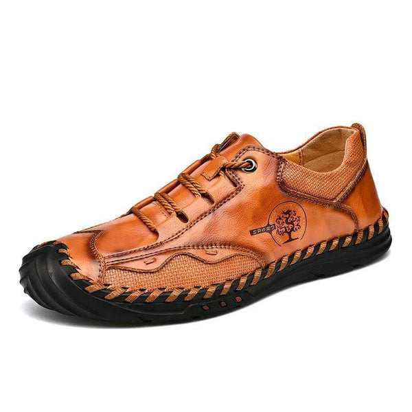 Negocio masculino zapato de cuero hecho a mano de alta calidad