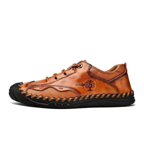 Negocio masculino zapato de cuero hecho a mano de alta calidad