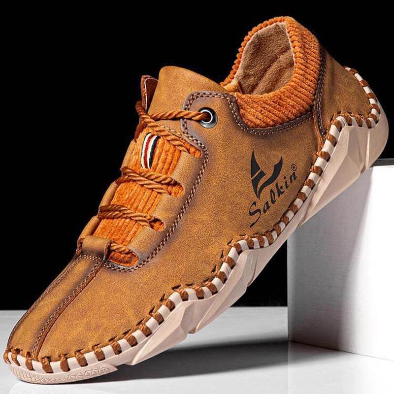 Kaegreel hommes couture à la main en cuir