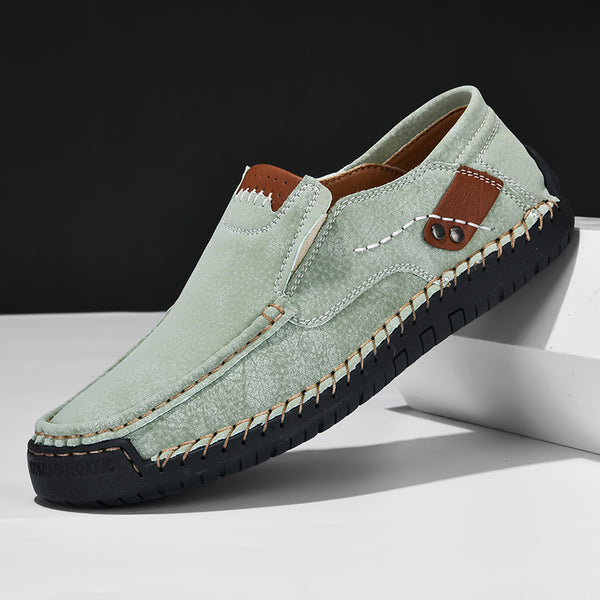 kaegreel handmade leather shoes 31569 green