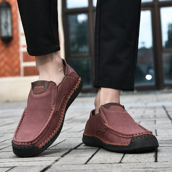 kaegreel handmade leather shoes 31569 red