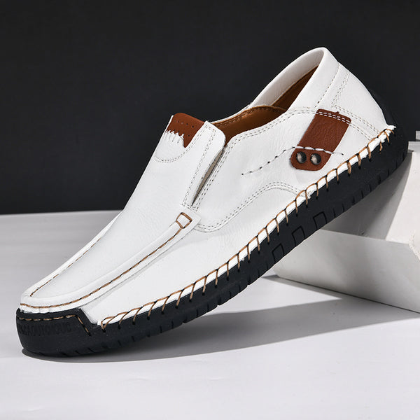 kaegreel handmade leather shoes 31569 white