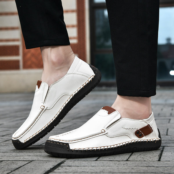 kaegreel handmade leather shoes 31569 white