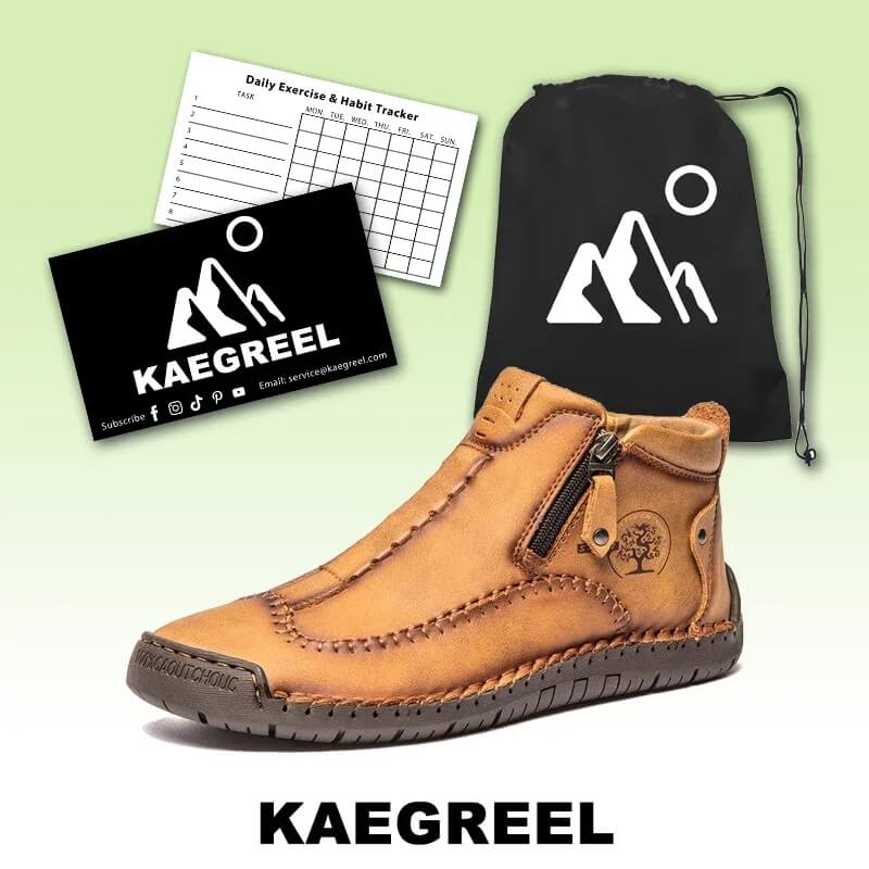 Stivaletti per caviglia in pelle casual in pelle con cerniera in pelle microfibra