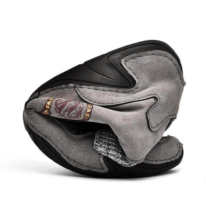 Kaegreel Microfiber En Cuir Microfibre Couture à la main Comfy Soft Sock Boots