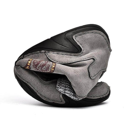 Kaegreel Microfiber En Cuir Microfibre Couture à la main Comfy Soft Sock Boots