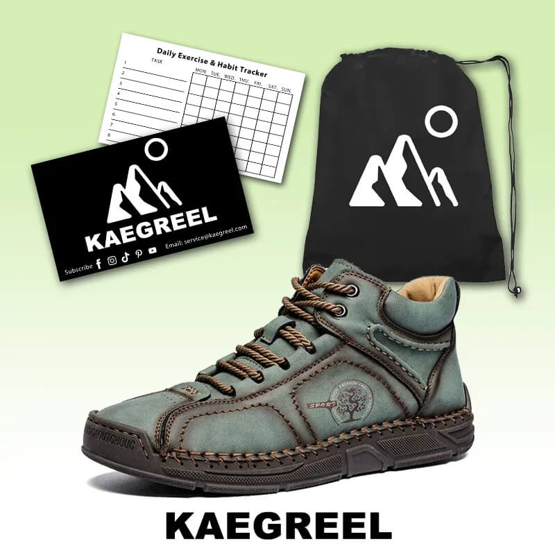 Men Hand Stitching Microfiber Leather Non Slip Soft Ankle Boots