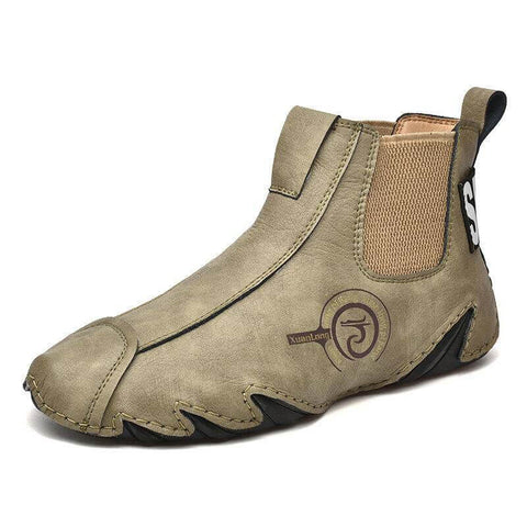 Casas de mano transpirable para hombres Sentón suave Slip On Trendy Casual Shoes