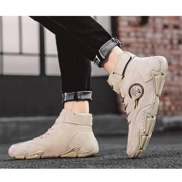 kaegreel handmade leather shoes boots 31424 sand 