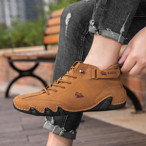 kaegreel handmade leather shoes boots 31425 brown