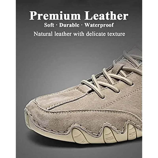 Men Women Velcro Suede High Boots Beck Barefoot Shoes (Unisex)