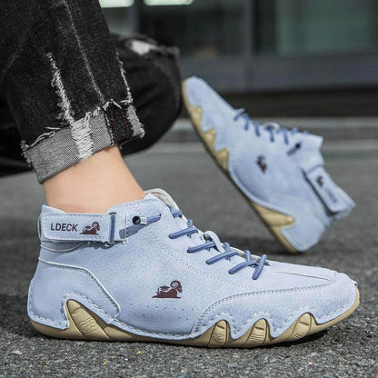 Hommes femmes Velcro Suede High Boots Beck Shoes (Unisex) (Copie)