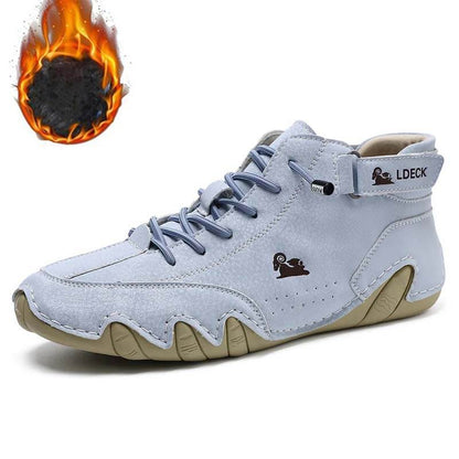 Hommes femmes Velcro Suede High Boots Beck Shoes (Unisex) (Copie)