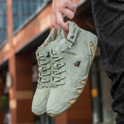 Hommes femmes Velcro Suede High Boots Beck Shoes (Unisex) (Copie)