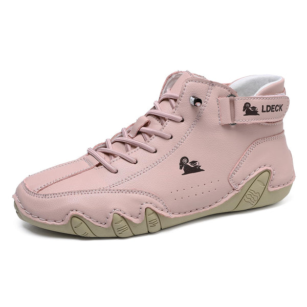 kaegreel handmade leather shoes boots 31425 pink