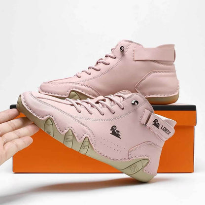 Hommes femmes Velcro Suede High Boots Beck Shoes (Unisex) (Copie)