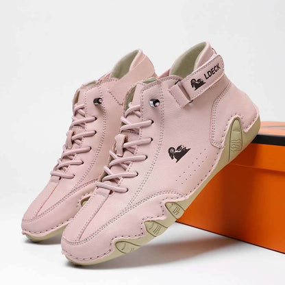 Hommes femmes Velcro Suede High Boots Beck Shoes (Unisex) (Copie)