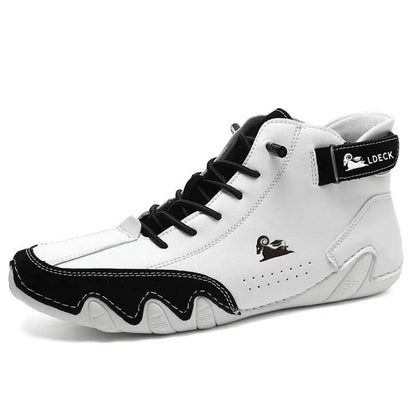 Hommes femmes Velcro Suede High Boots Beck Shoes (Unisex) (Copie)