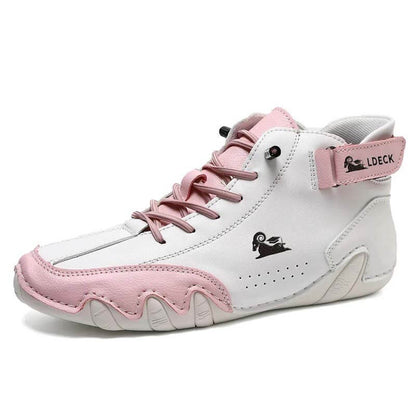 Hommes femmes Velcro Suede High Boots Beck Shoes (Unisex) (Copie)