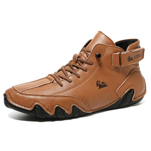 kaegreel handmade leather shoes boots 31425 yellow brown