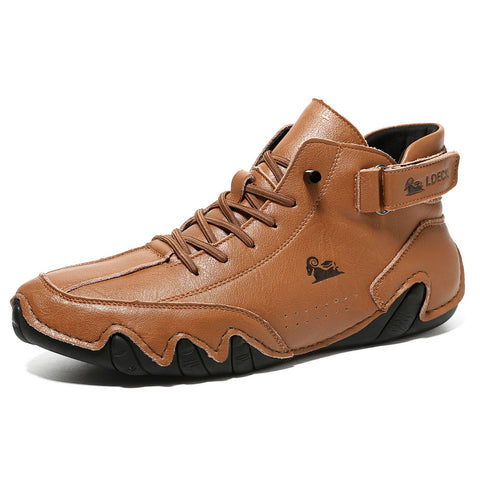 kaegreel handmade leather shoes boots 31425 yellow brown