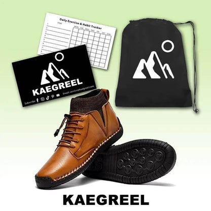 Mares di cuoio da uomo Fashion Casual Slip Driver Loafer Stivali caviglia Chukka per uomini