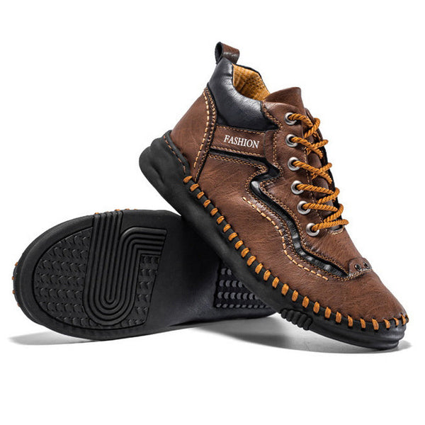 kaegreel handmade leather shoes boots 31483 dark brown