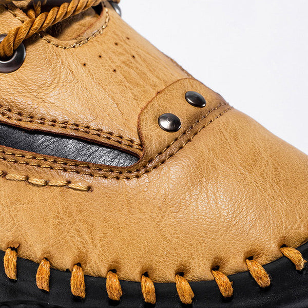 kaegreel handmade leather shoes boots 31483 yellow 
