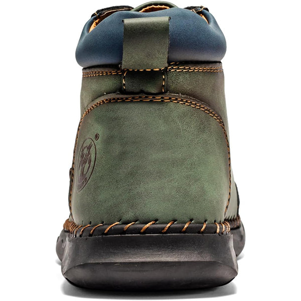 kaegreel handmade leather shoes boots 31528 green