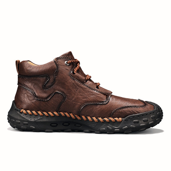 kaegreel handmade leather shoes boots 31563 dark brown