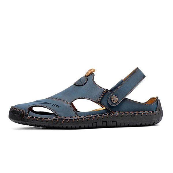 kaegreel handmade leather shoes sandals slippers 31140 blue