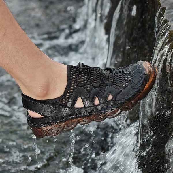 kaegreel handmade leather shoes sandals slippers 31281 black 