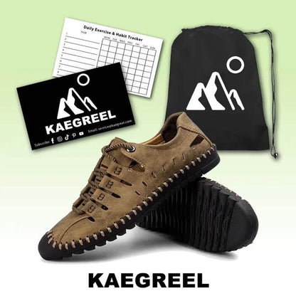 Chaussures décontractées sandales faites à la main