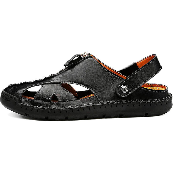 kaegreel handmade leather shoes sandals slippers 31304 black 