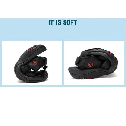 Men de sandales d'été en cuir authentique Sandales de mode