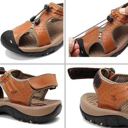 Sandales en cuir en cuir Chaussures de randonnée de randonnée