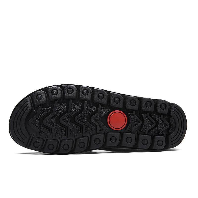 Hochwertige Sandalen aus Rindsleder für den Sommer im Freien, handgefertigte Herrensandalen, modische und bequeme Herren-Strandschuhe aus Leder