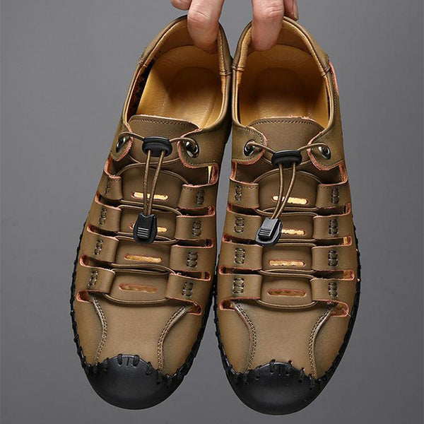 kaegreel handmade leather shoes sandals slippers 31349 khaki