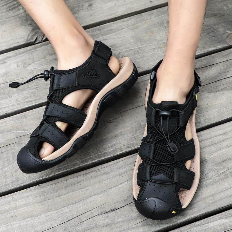 Hommes Cow Hide Baspider sans glissement