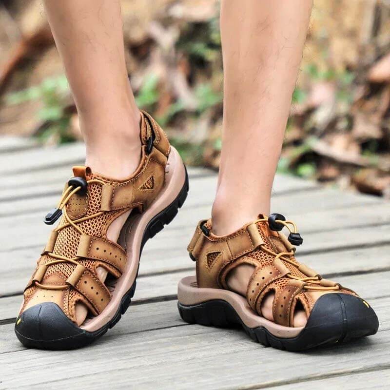 Hommes Cow Hide Baspider sans glissement