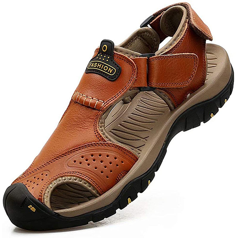 kaegreel handmade leather shoes sandals slippers 31406 brown