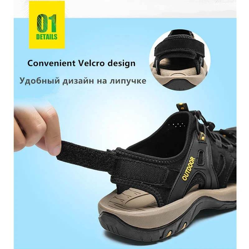 Sandales masculines Sandales de plage non glissées extérieures