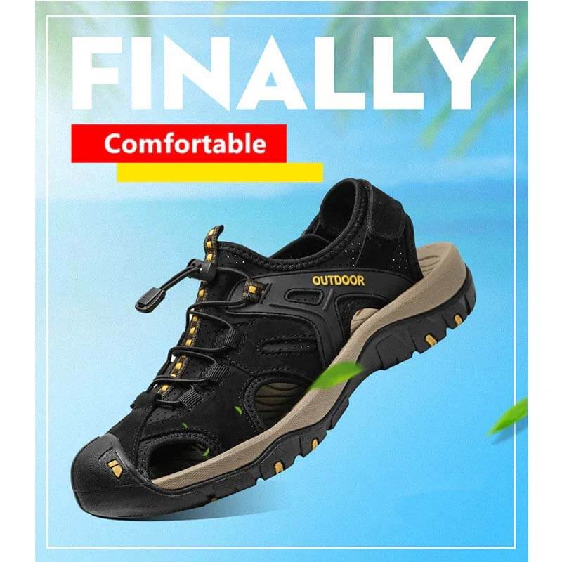 Sandales masculines Sandales de plage non glissées extérieures