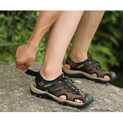 Sandales masculines Sandales de plage non glissées extérieures