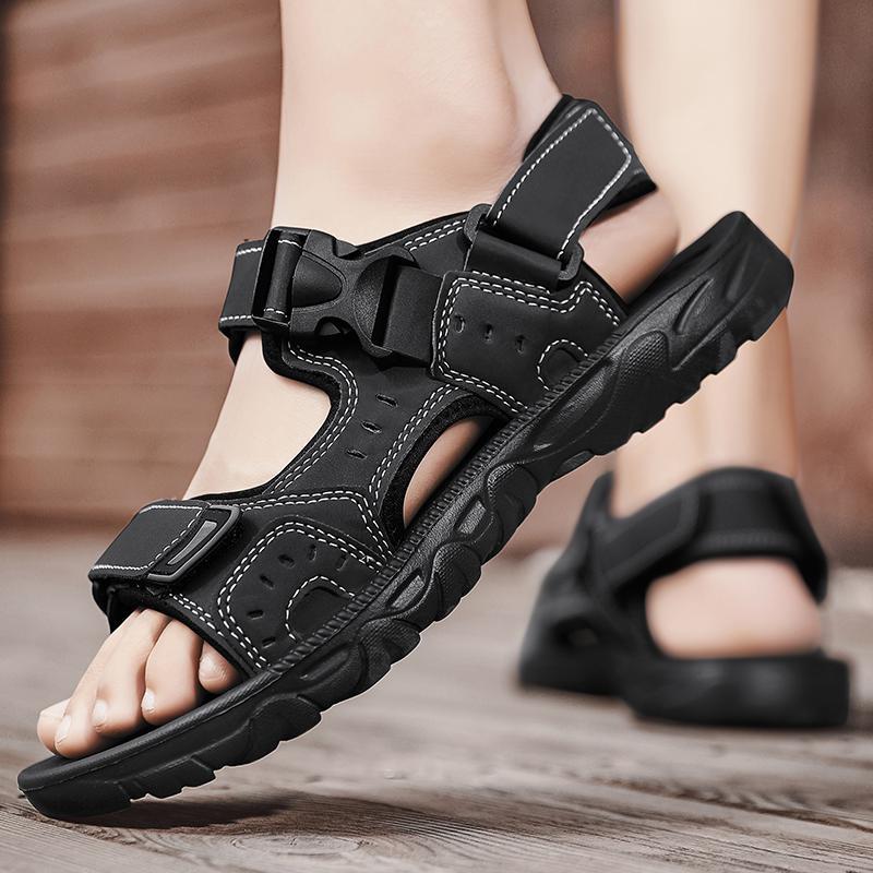 kaegreel handmade leather shoes sandals slippers 31564 black