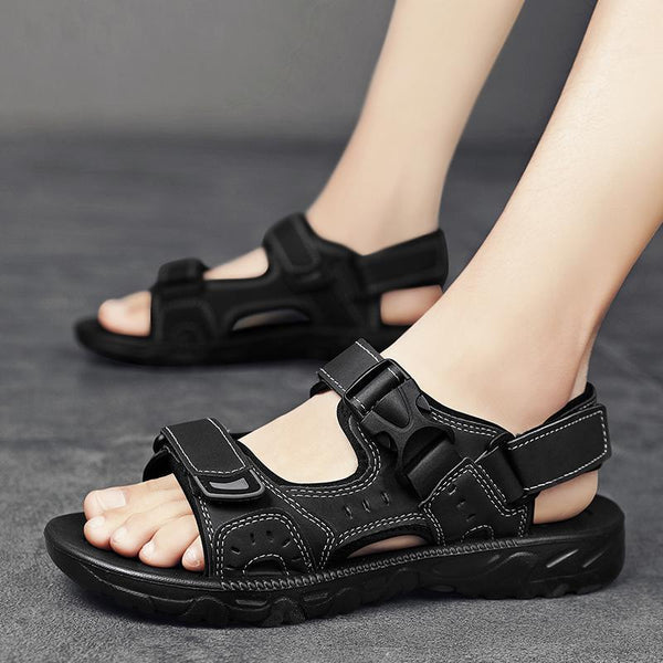 kaegreel handmade leather shoes sandals slippers 31564 black