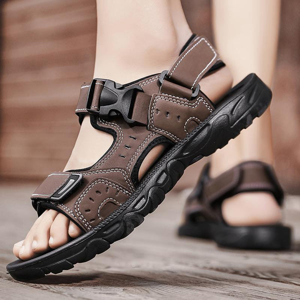 kaegreel handmade leather shoes sandals slippers 31564 brown