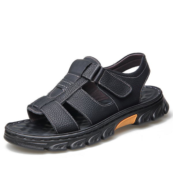 kaegreel handmade leather shoes sandals slippers 31565 black