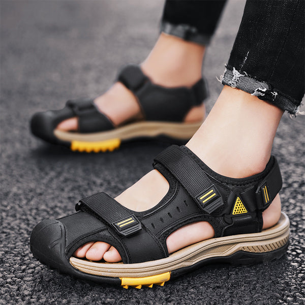 kaegreel handmade leather shoes sandals slippers 31566 black