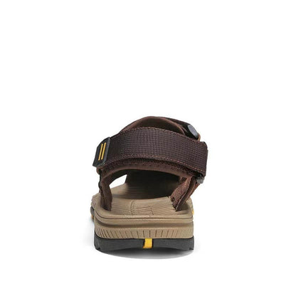 跨境大码凉鞋男 2024 夏季户外防滑包头凉鞋男士新款潮流休闲沙滩鞋